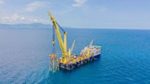 เดินหน้าวาง 7 ขาแท่นปิโตรเลียมเป็นปะการังเทียมครั้งแรกในประเทศไทย, Whale Energy Station