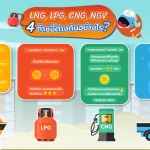 LNG, LPG, CNG, NGV 4 ก๊าซนี้ต่างกันอย่างไร?, Whale Energy Station