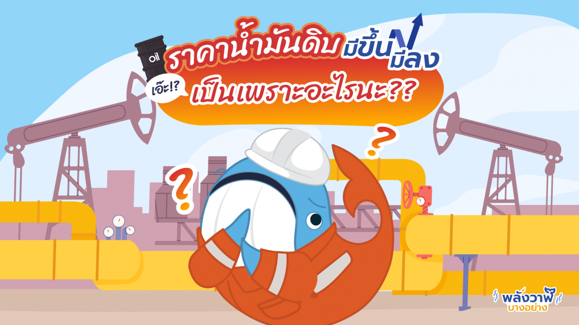 ราคาน้ำมันดิบมีขึ้นมีลง เป็นเพราะอะไรนะ??