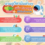 ชวนดูวิตามินต่างๆ เพิ่ม Energy ให้กับร่างกาย, Whale Energy Station
