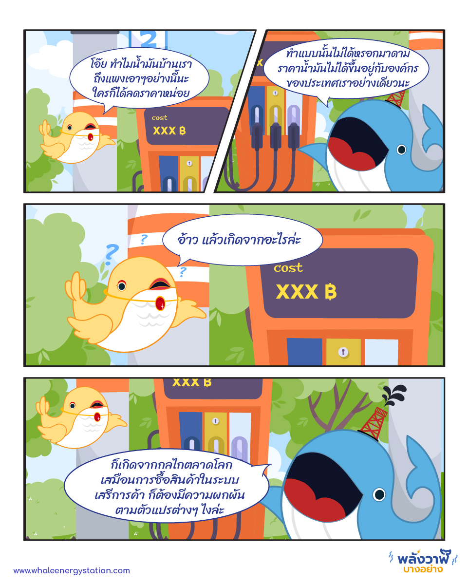 น้ำมันของไทยที่แพงเกิดจากอะไรนะ, Whale Energy Station