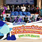 พี่วาฬชวนดูความช่วยเหลือโควิดใน 3 จังหวัดชายแดนภาคใต้มูลค่า 3.75 ล้านบาท, Whale Energy Station