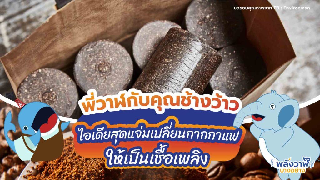 พี่วาฬกับคุณช้างว้าว ไอเดียสุดแจ๋มเปลี่ยนกากกาแฟให้เป็นเชื้อเพลิง, Whale Energy Station