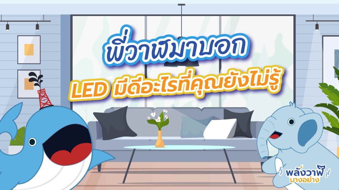 พี่วาฬมาบอก LED มีดีอะไรที่คุณยังไม่รู้