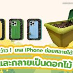 ว้าว !  เคส iPhone ย่อยสลายได้และกลายเป็นดอกไม้, Whale Energy Station