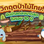 วิกฤตป่าไม้ไทย! ผืนป่าลดลงมากสุดในรอบ 10 ปี, Whale Energy Station