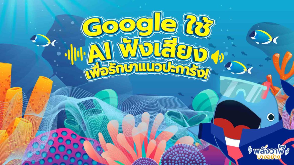Google ใช้ AI ฟังเสียง เพื่อรักษาแนวปะการัง!