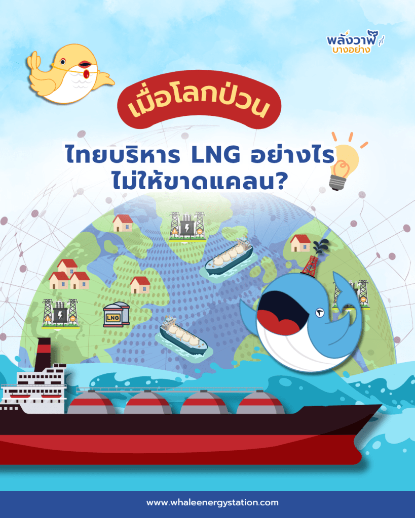 เมื่อโลกป่วน ไทยบริหาร LNG อย่างไรให้ไม่ขาดแคลน?, Whale Energy Station