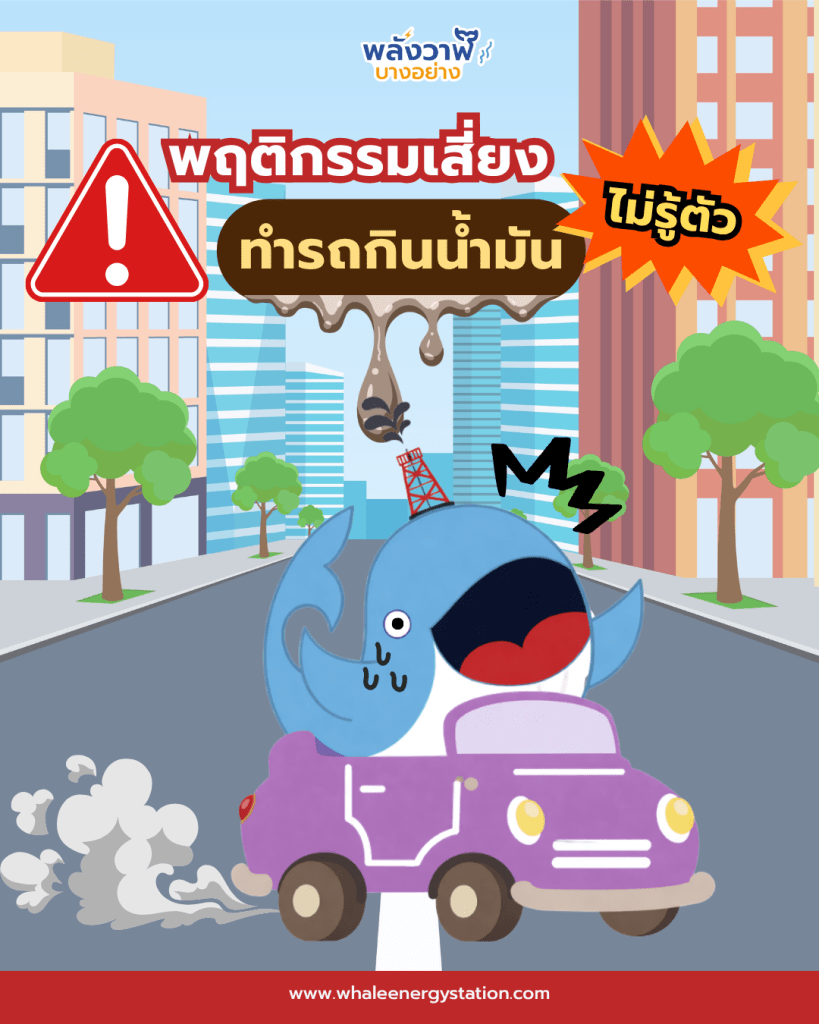 พฤติกรรมเสี่ยง ทำรถกินน้ำมันไม่รู้ตัว!?, Whale Energy Station