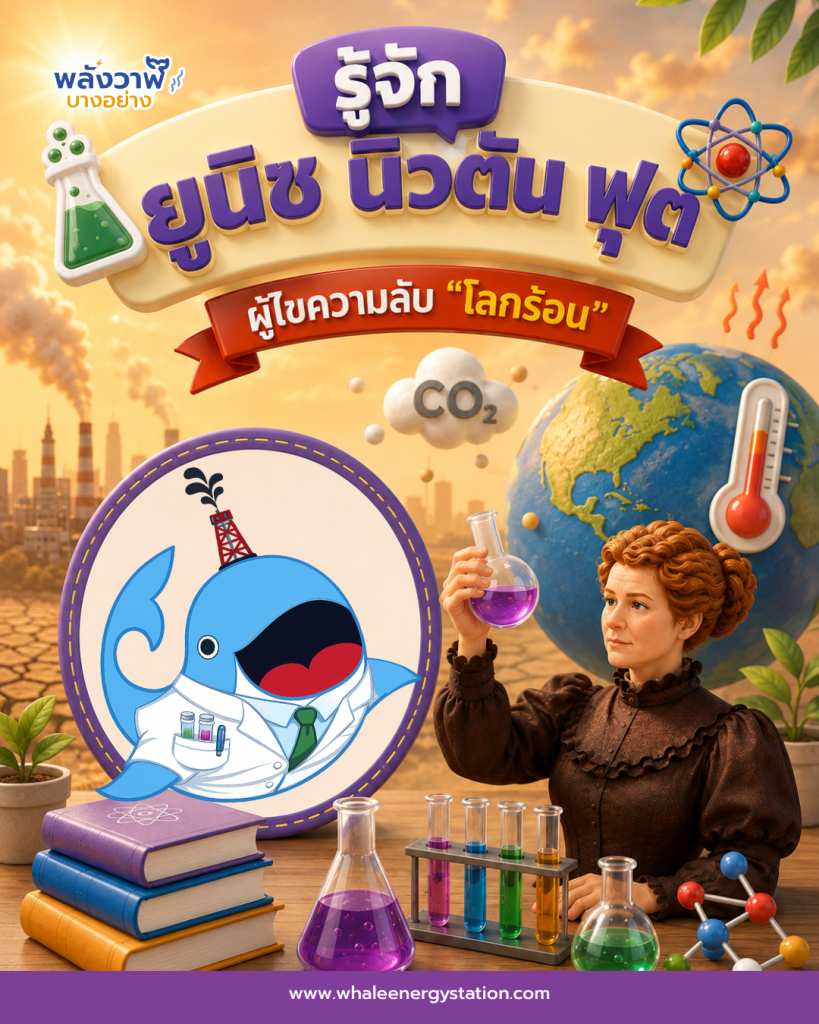 ทำไมโลกถึงร้อนขึ้น? มีคนเริ่มหาคำตอบนี้มากว่า 160 ปี!, Whale Energy Station